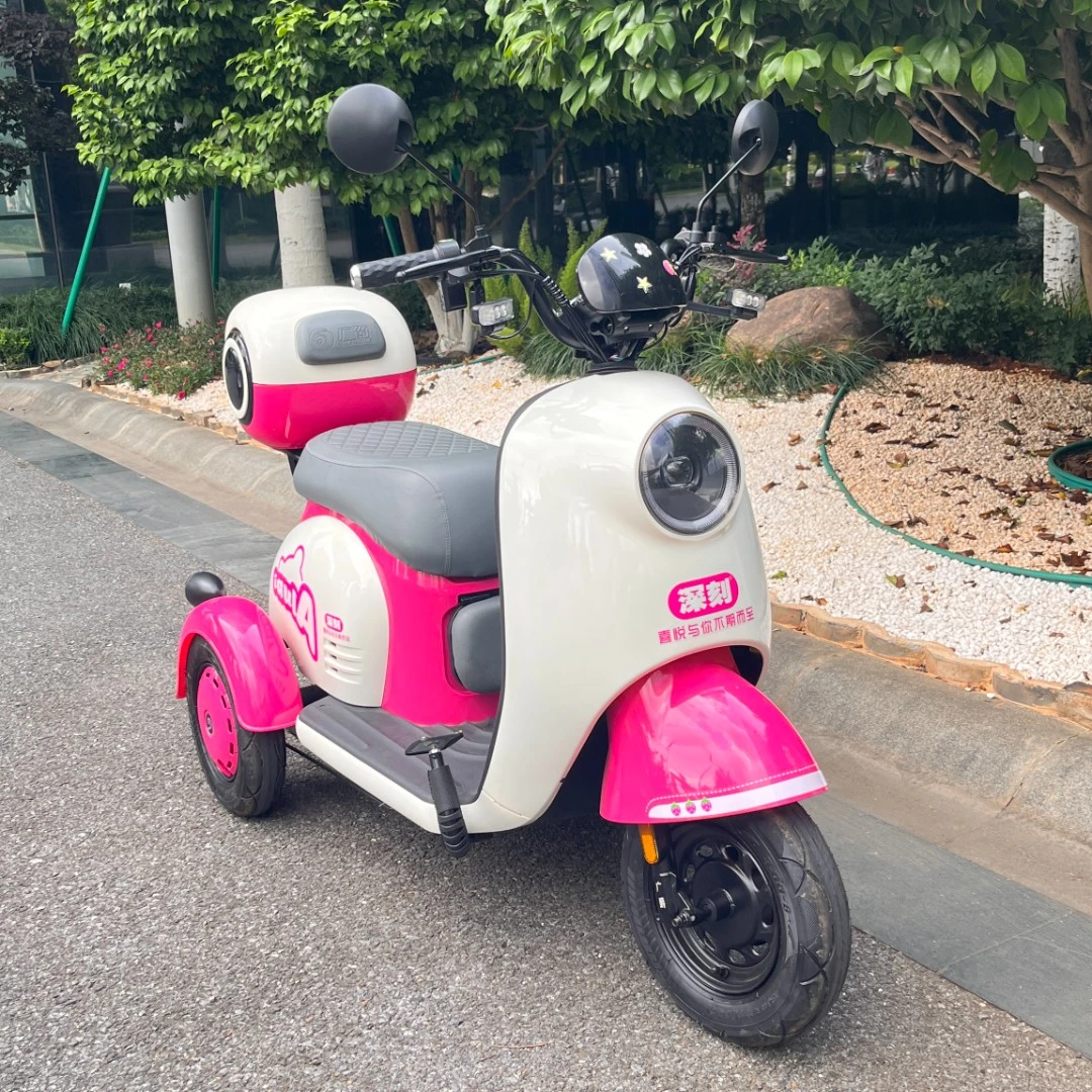 甲壳虫V1电动三轮车家用小型女士代步老人接送小孩老年代步电瓶车