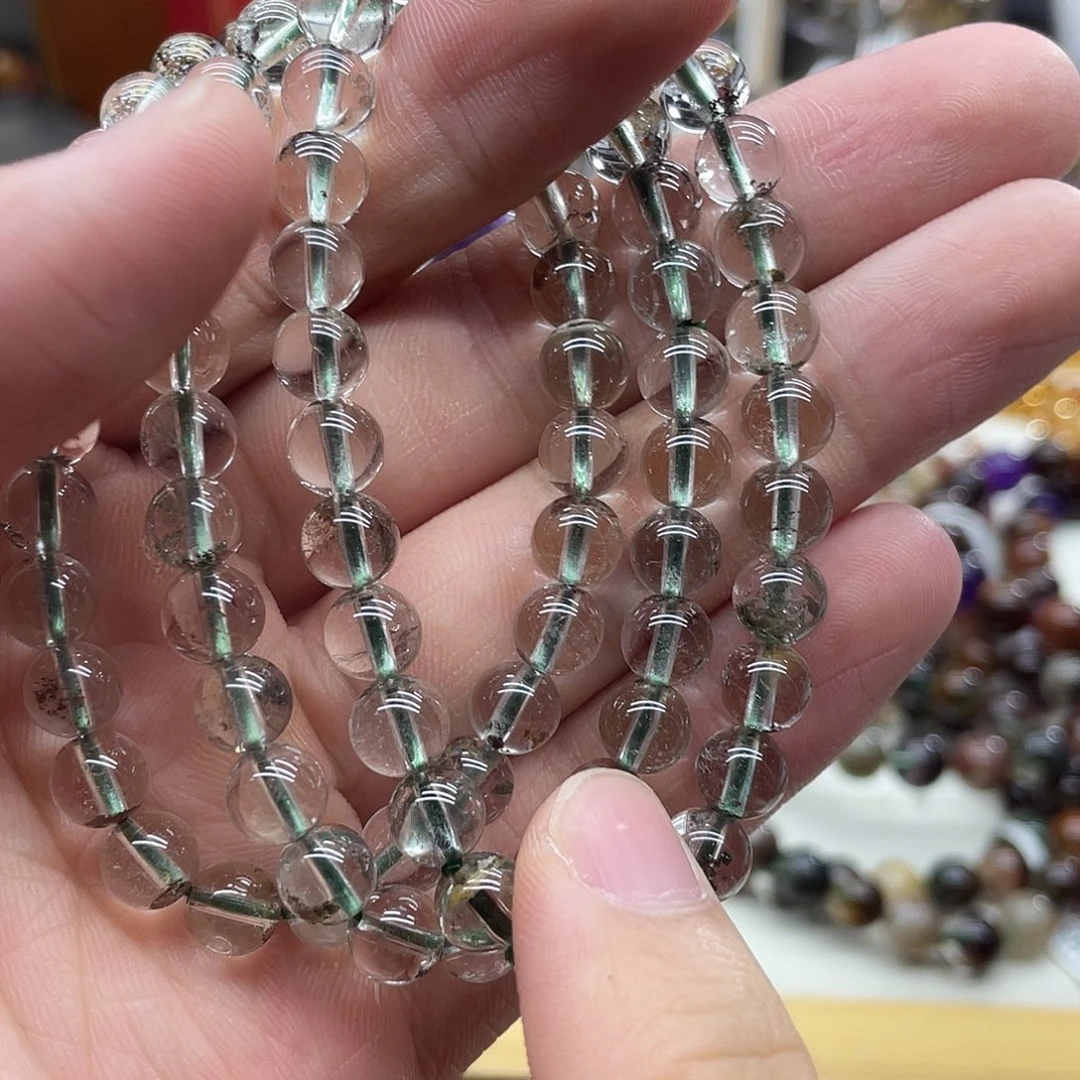 未镶嵌手链水晶多样性发货发一条