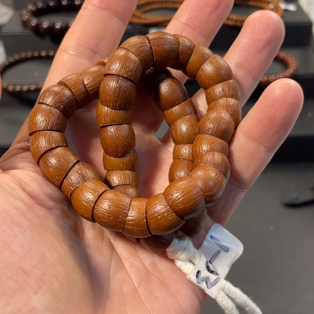 紫金鼠手串12+实心原皮大肠