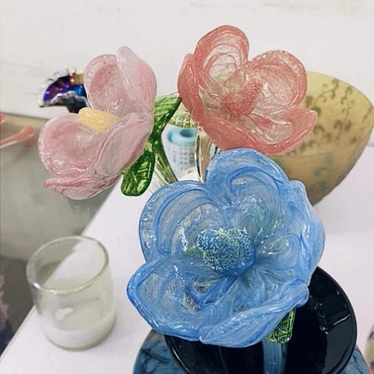 琉璃高度45厘米琉璃夜光花