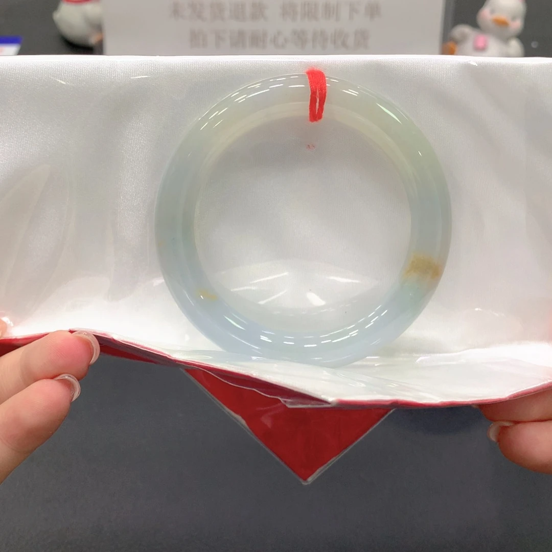 未镶嵌手镯翡翠54圆2号链接