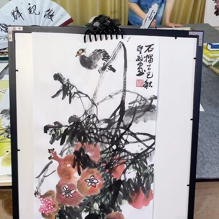国画张圣敏先生纯手绘作品
