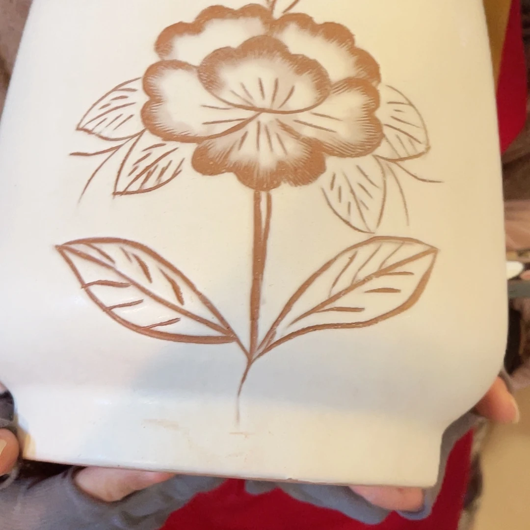 紫砂花盆高度24口径22