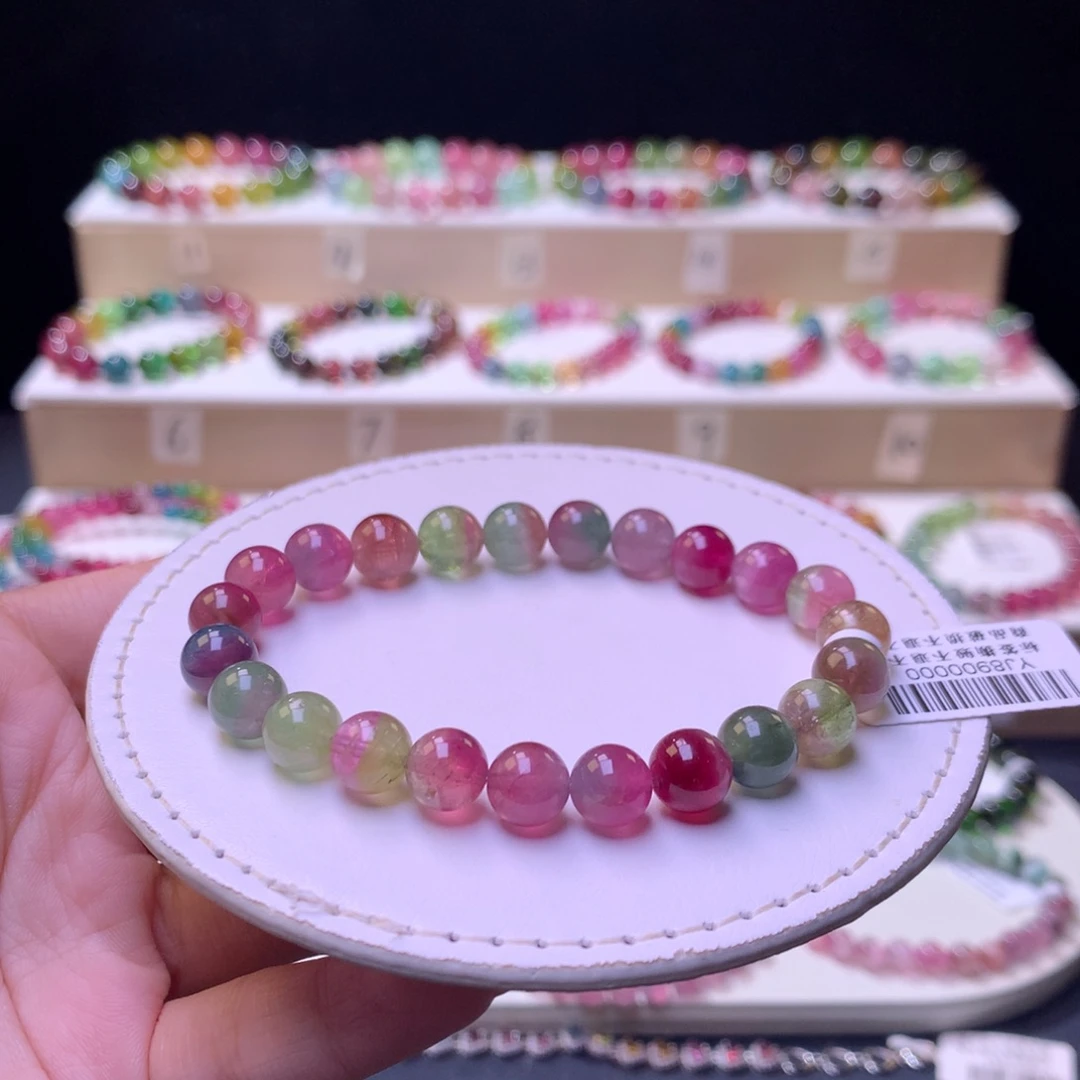 未镶嵌手链碧玺碧玺