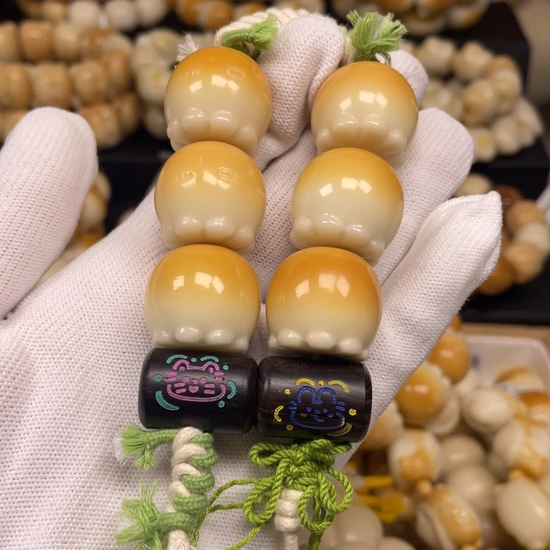 菩提根/象牙果手串105手持设计款