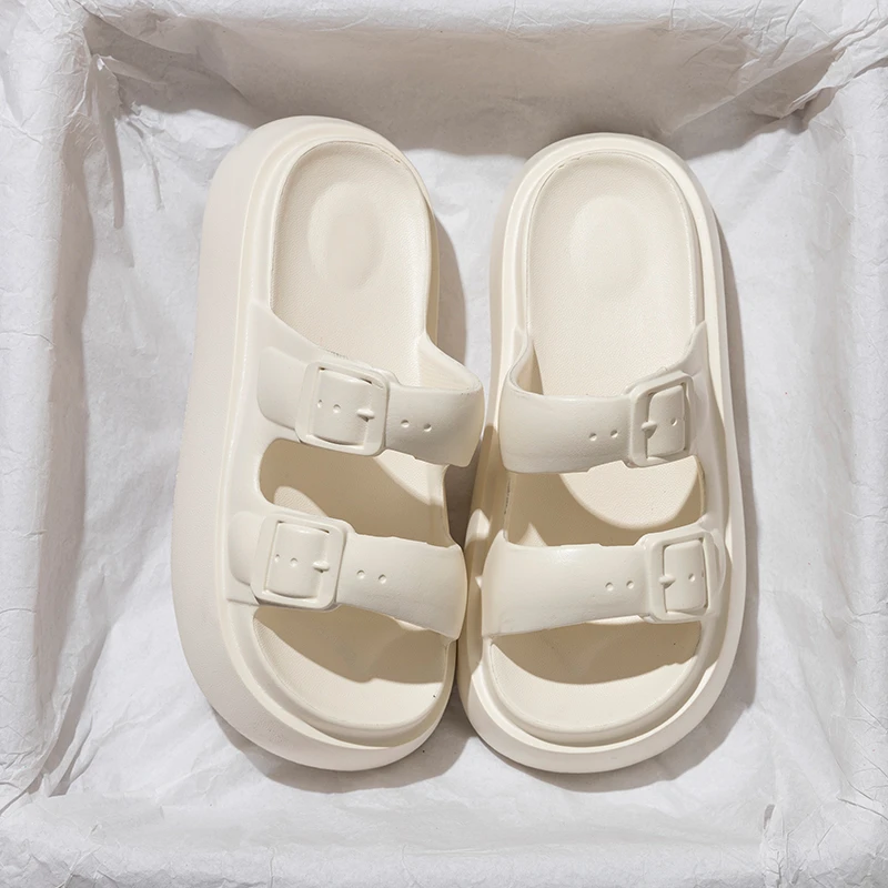 eva厚底拖鞋女夏季外穿防滑踩屎感凉拖鞋2025新款时尚百搭沙滩鞋