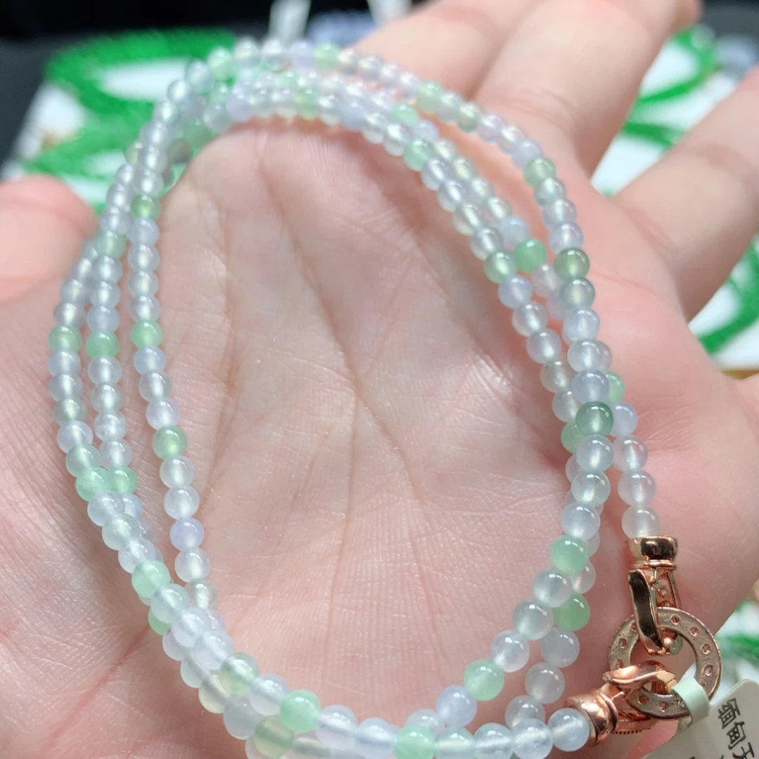翡翠未镶嵌手链翡翠