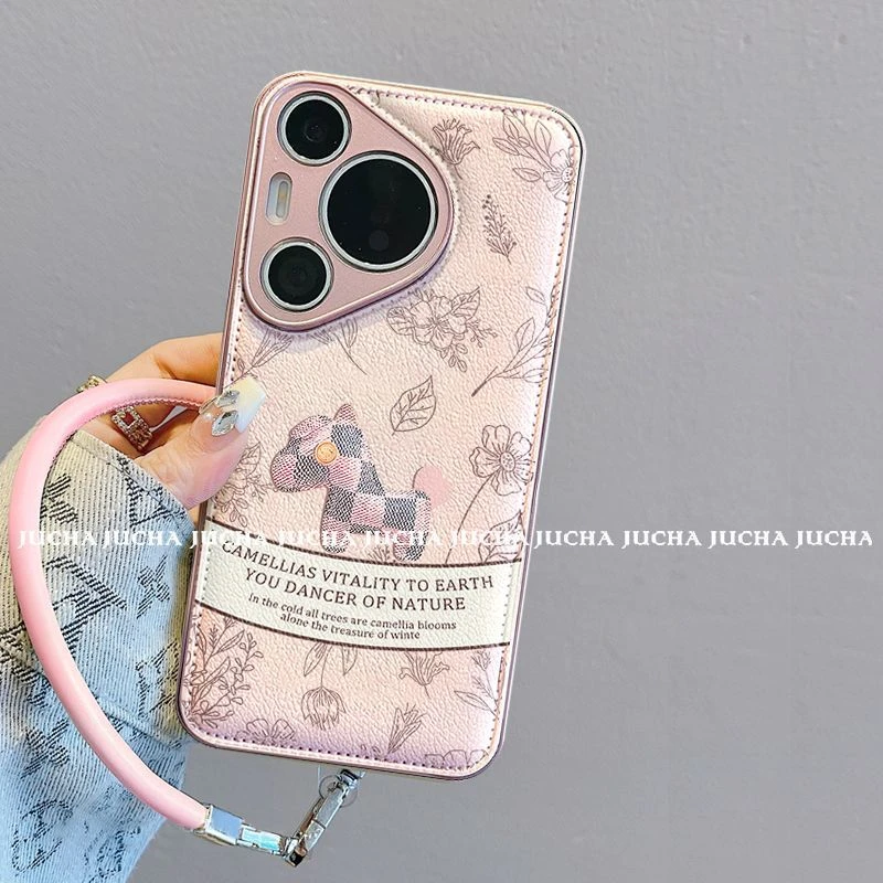 复古小马适用苹果16pro手机壳潮牌opporeno14网红vivox200防摔