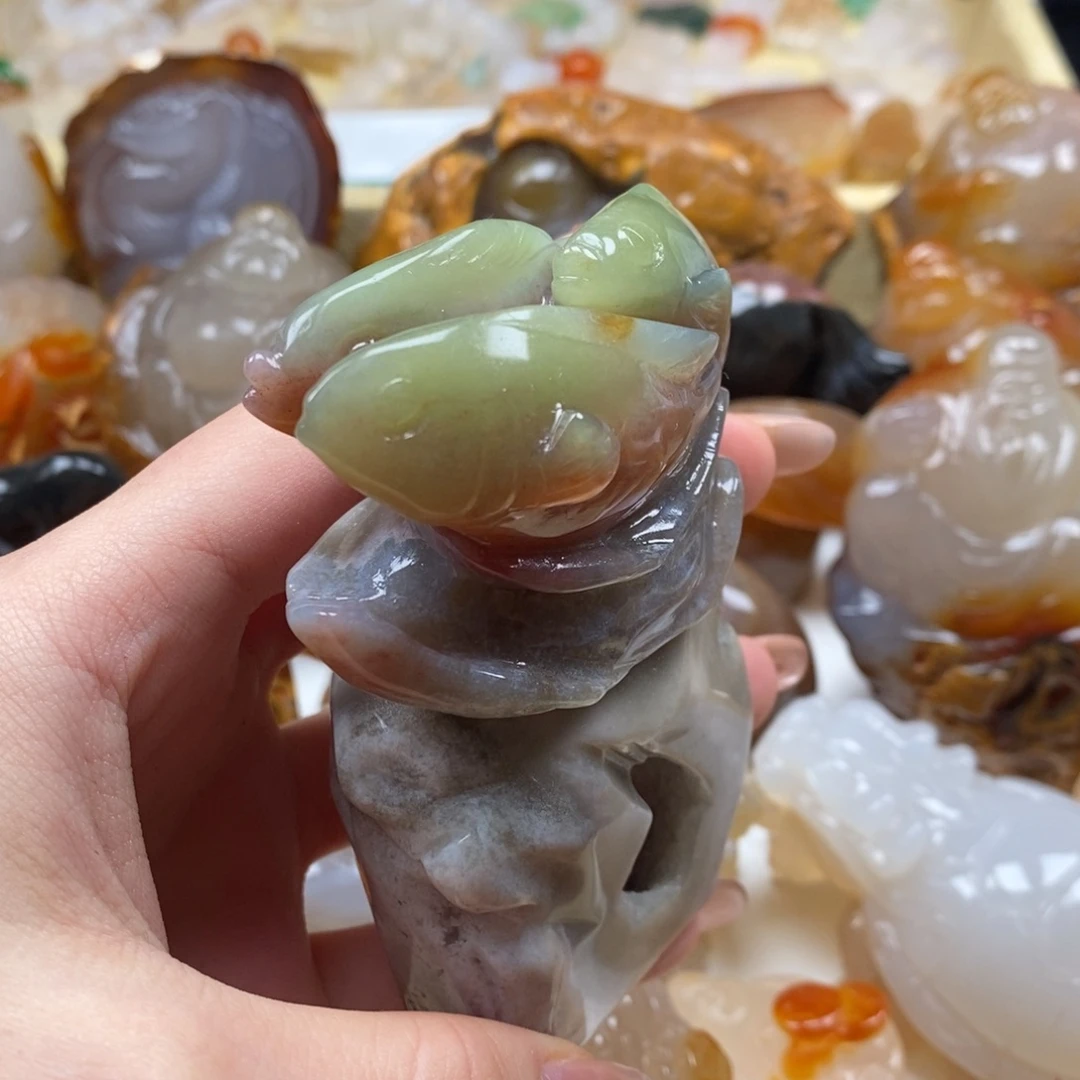 玛瑙/玉髓未镶嵌颈饰