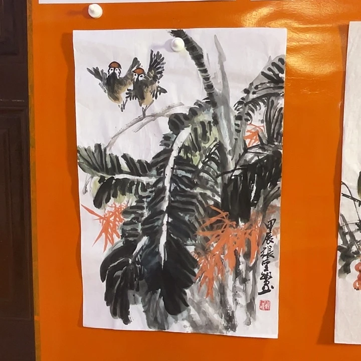 国画张圣敏先生纯手绘作品