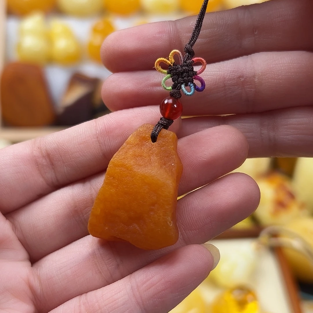 未镶嵌颈饰蜜蜡蜜蜡