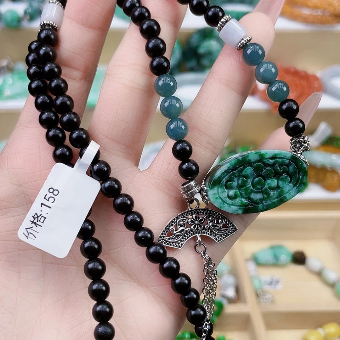 翡翠未镶嵌手链手链