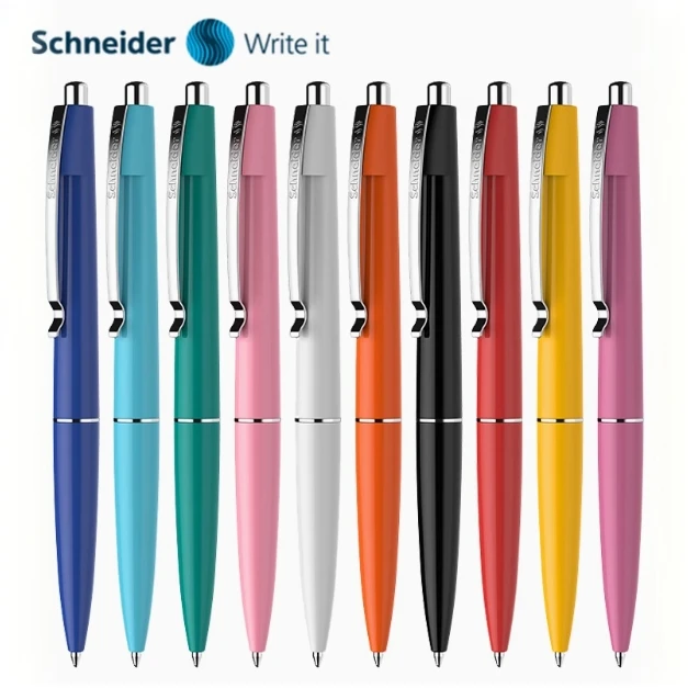 施耐德奥菲斯彩色笔杆黑色0.5中性笔【款式不挑，发2支】