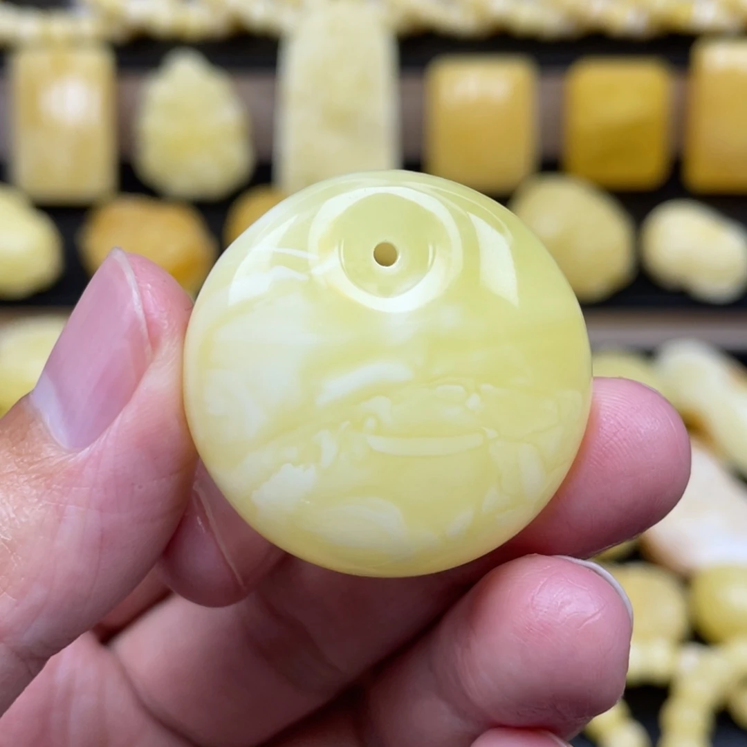 琥珀未镶嵌裸石琥珀蜜蜡