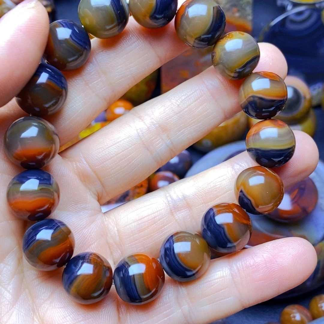 老***兄玛瑙/玉髓未镶嵌颈饰