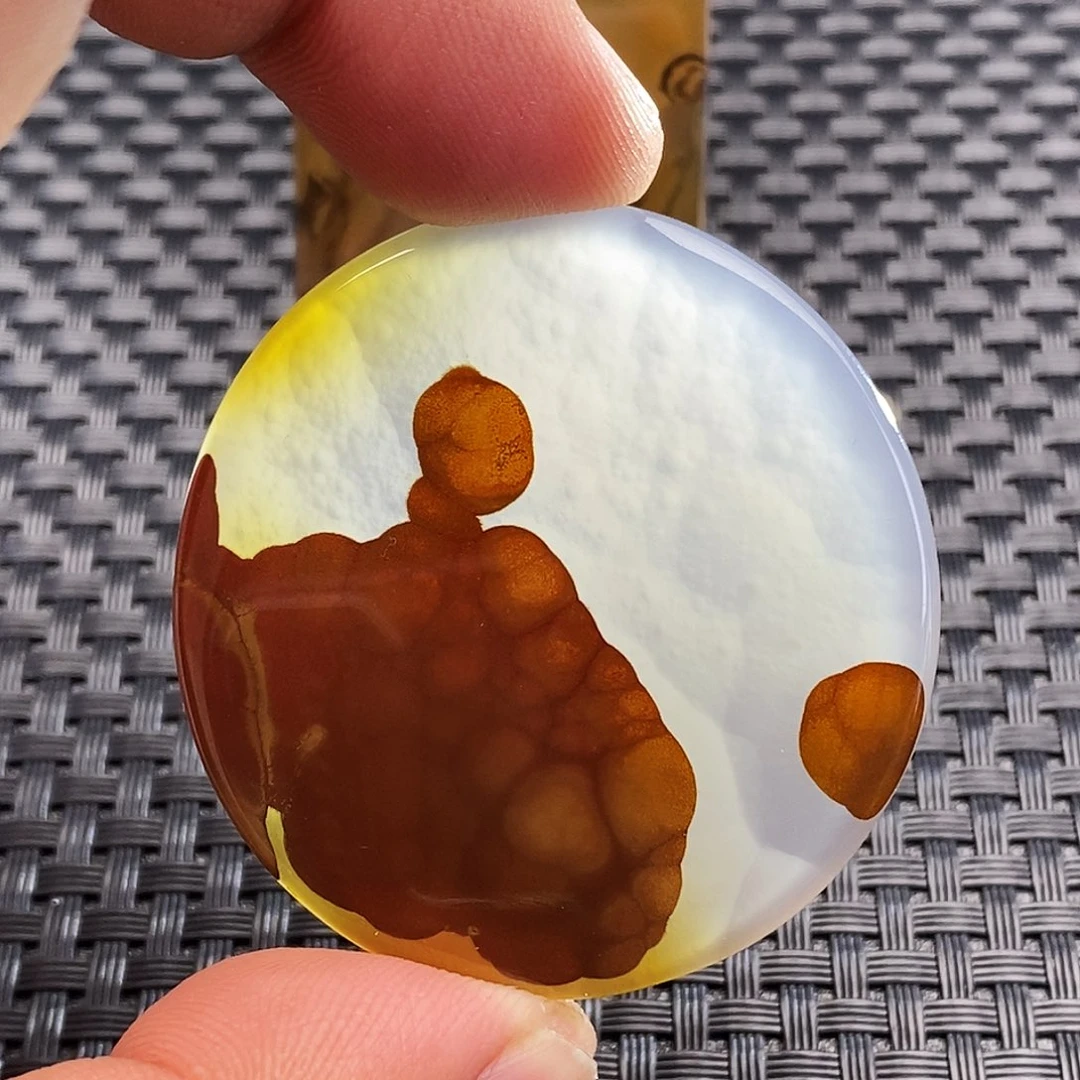 玛瑙/玉髓未镶嵌吊坠(不含链)24