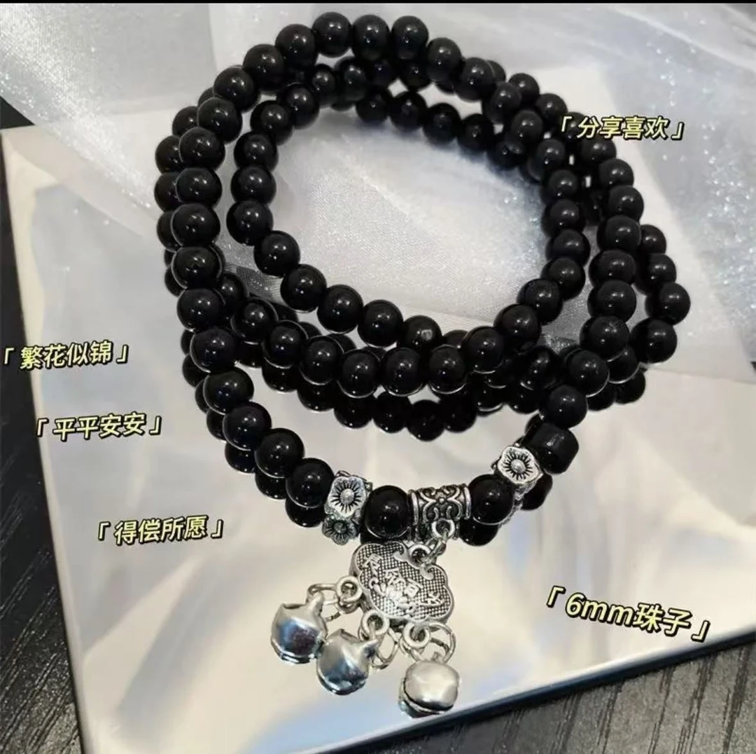 非金属亚克力手链 轻奢风时尚新款手链饰品串珠手饰手串ZB0056