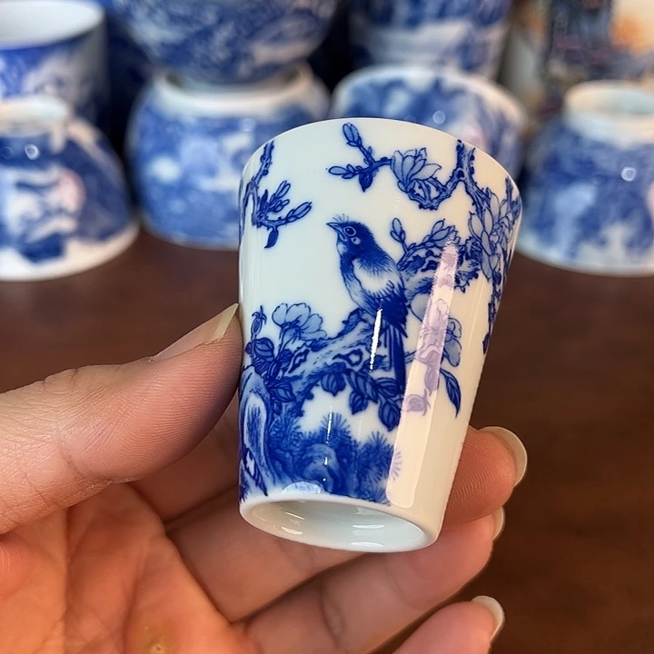 瓷片景德镇全手工手绘陶瓷