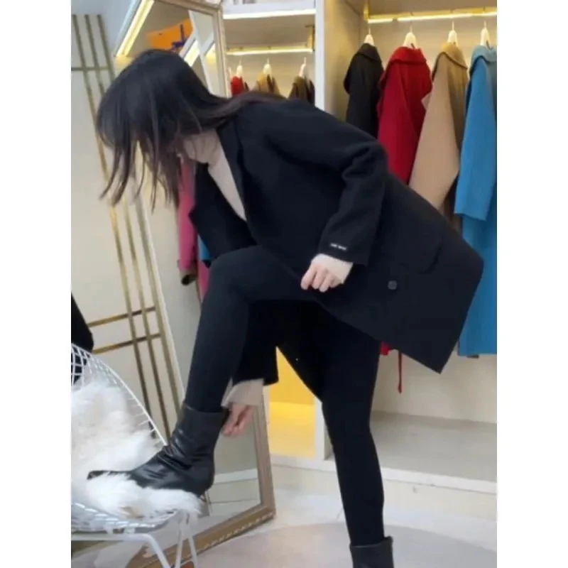 毛呢大衣好看爆版时尚毛呢外套显瘦气质网红洋气