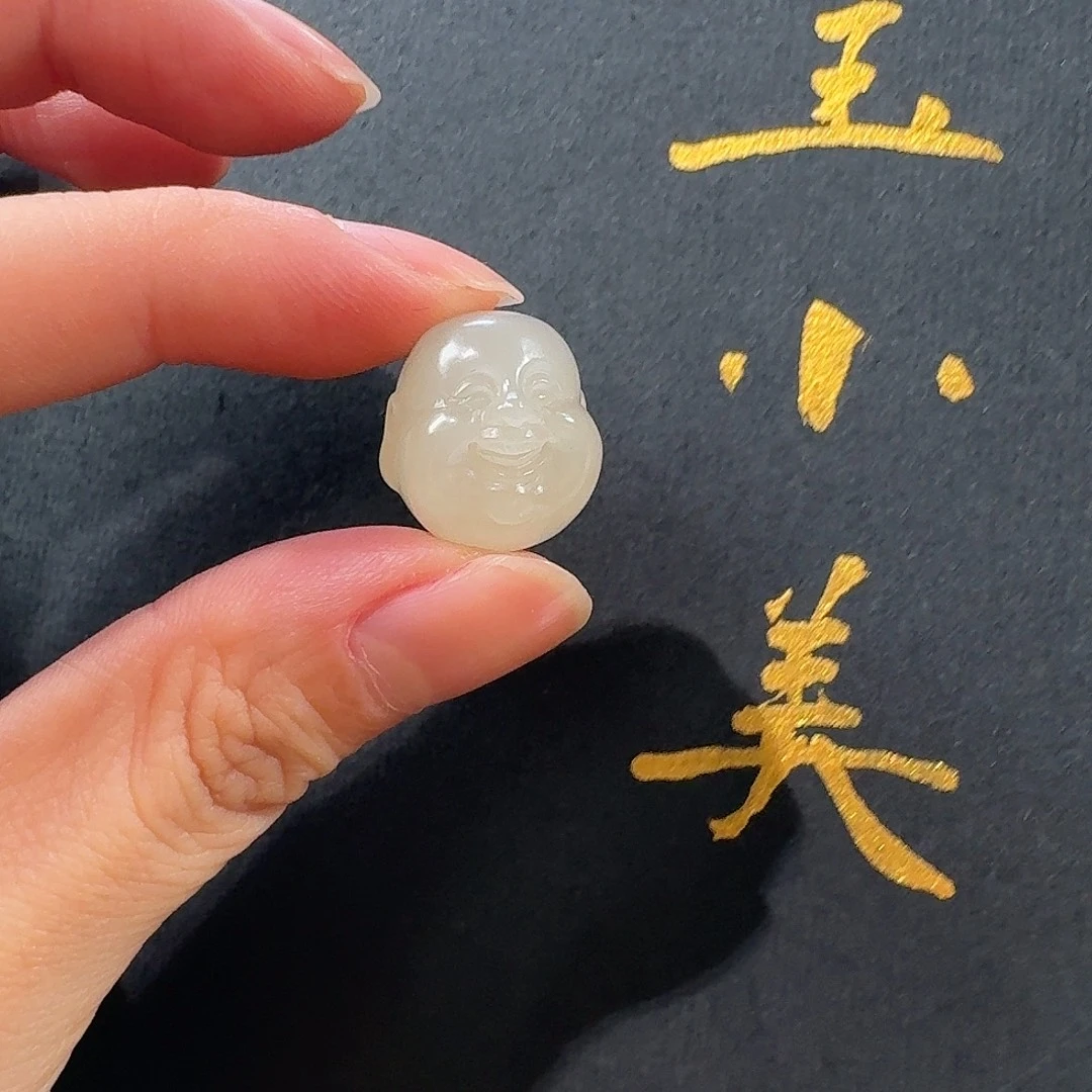 和田玉未镶嵌颈饰且末歌磊诗16