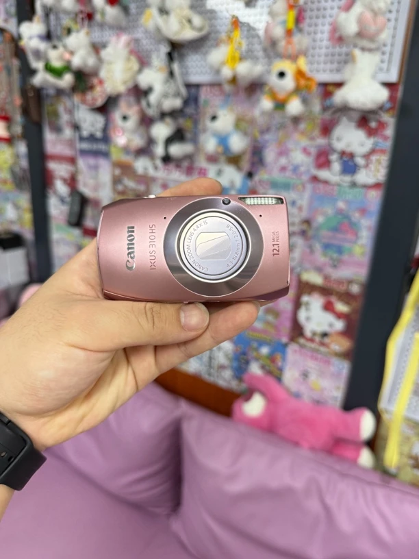 9新  佳能ixus310粉色直播专享