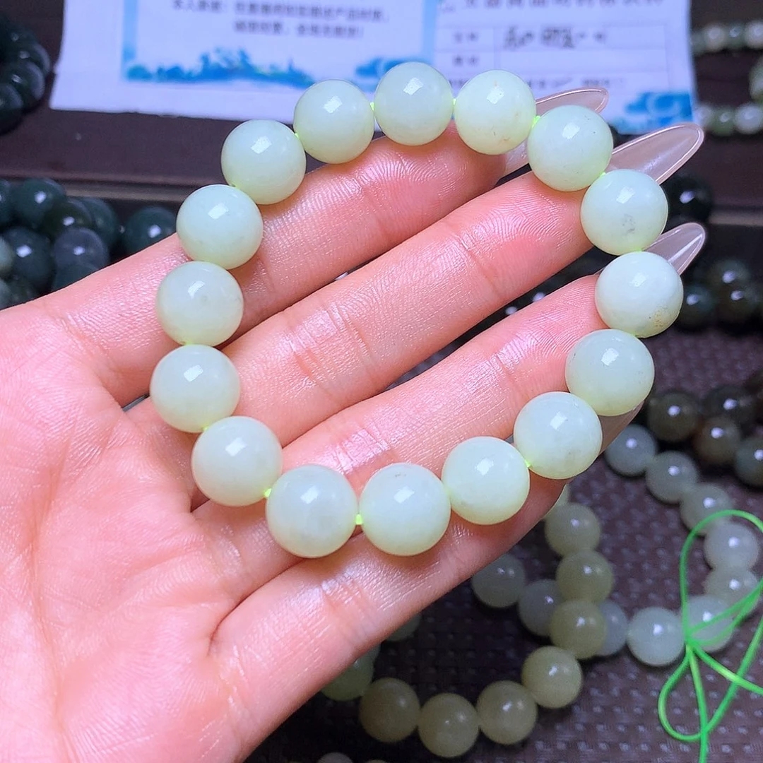 未镶嵌手串和田玉卡12