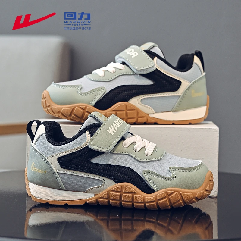 回力童鞋男童鞋子春秋款新款男孩运动鞋品牌7-15岁休闲儿童跑步鞋