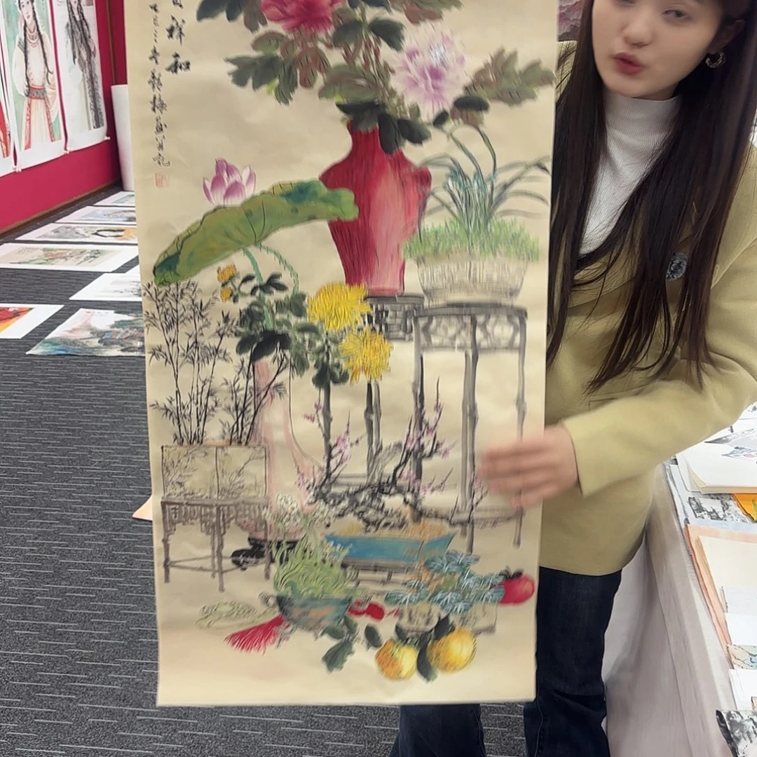 国画国画作品纯手绘