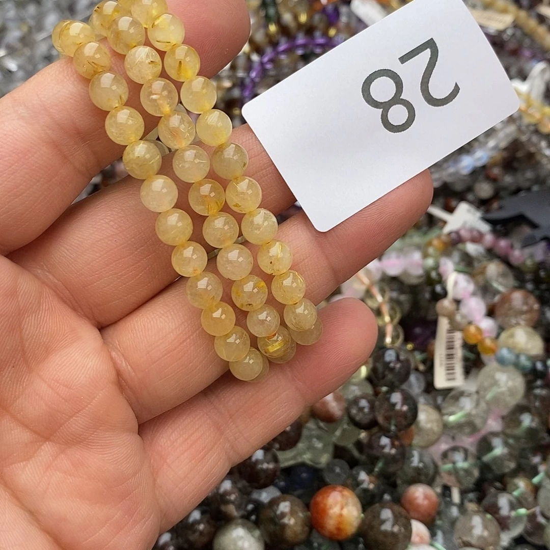 水晶手链未镶嵌手链