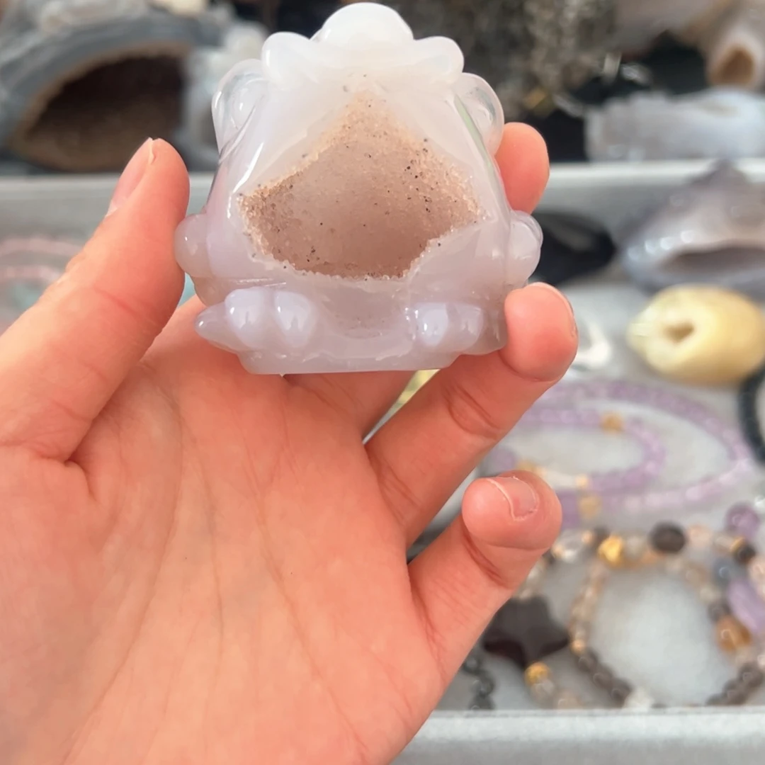 玛瑙/玉髓天然好运未镶嵌零*