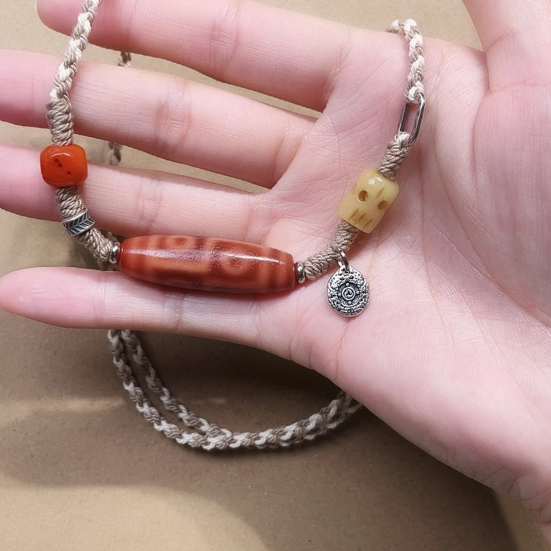 玛瑙/玉髓（覆膜）未镶嵌颈饰