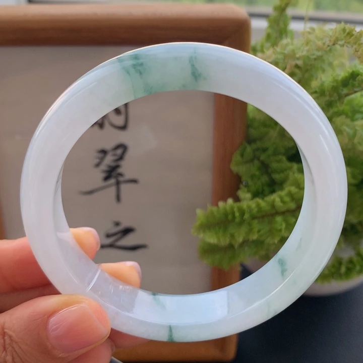 翡翠未镶嵌手镯翡翠手镯58