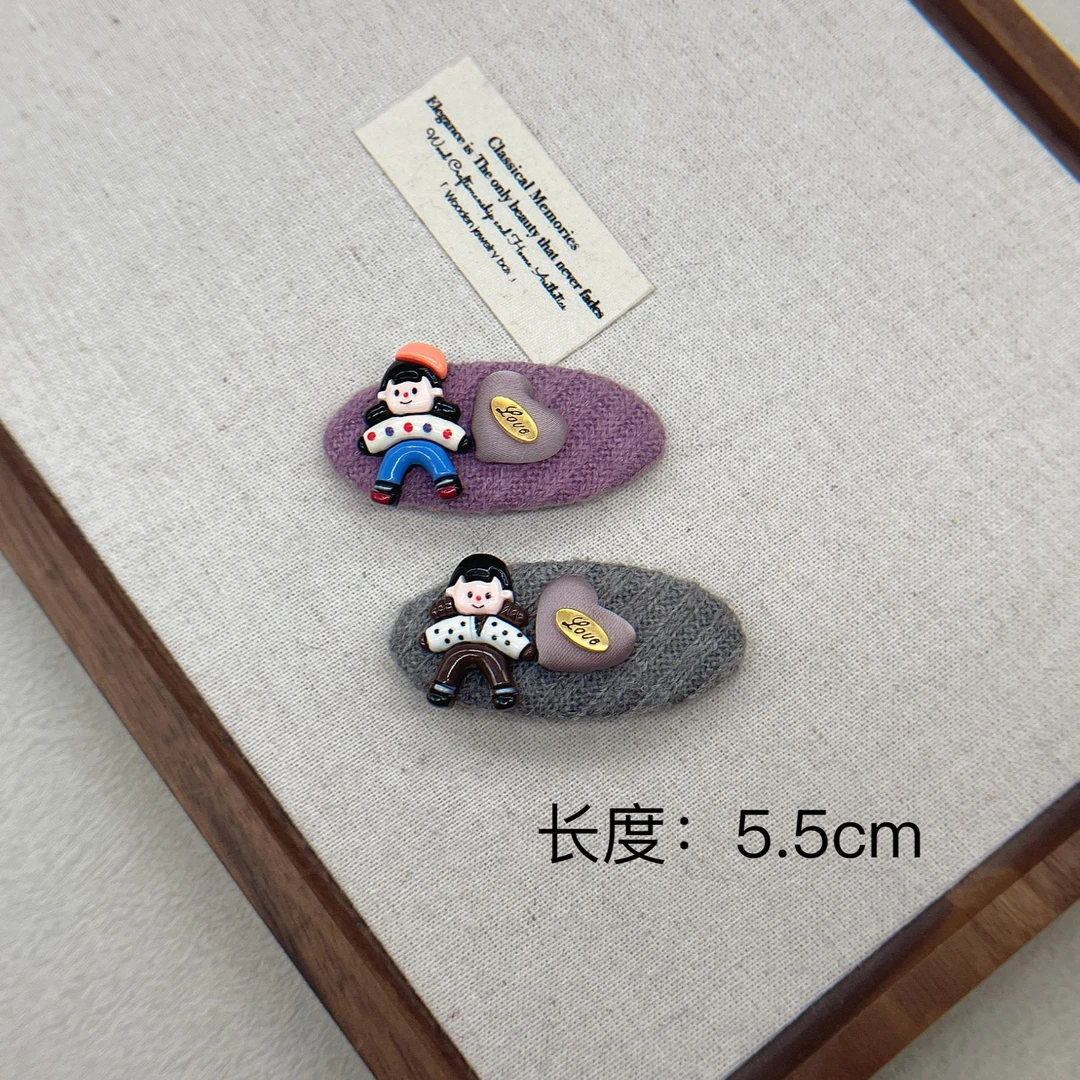 BAOSHATI/宝莎缇F-182韩版碎发夹BB夹