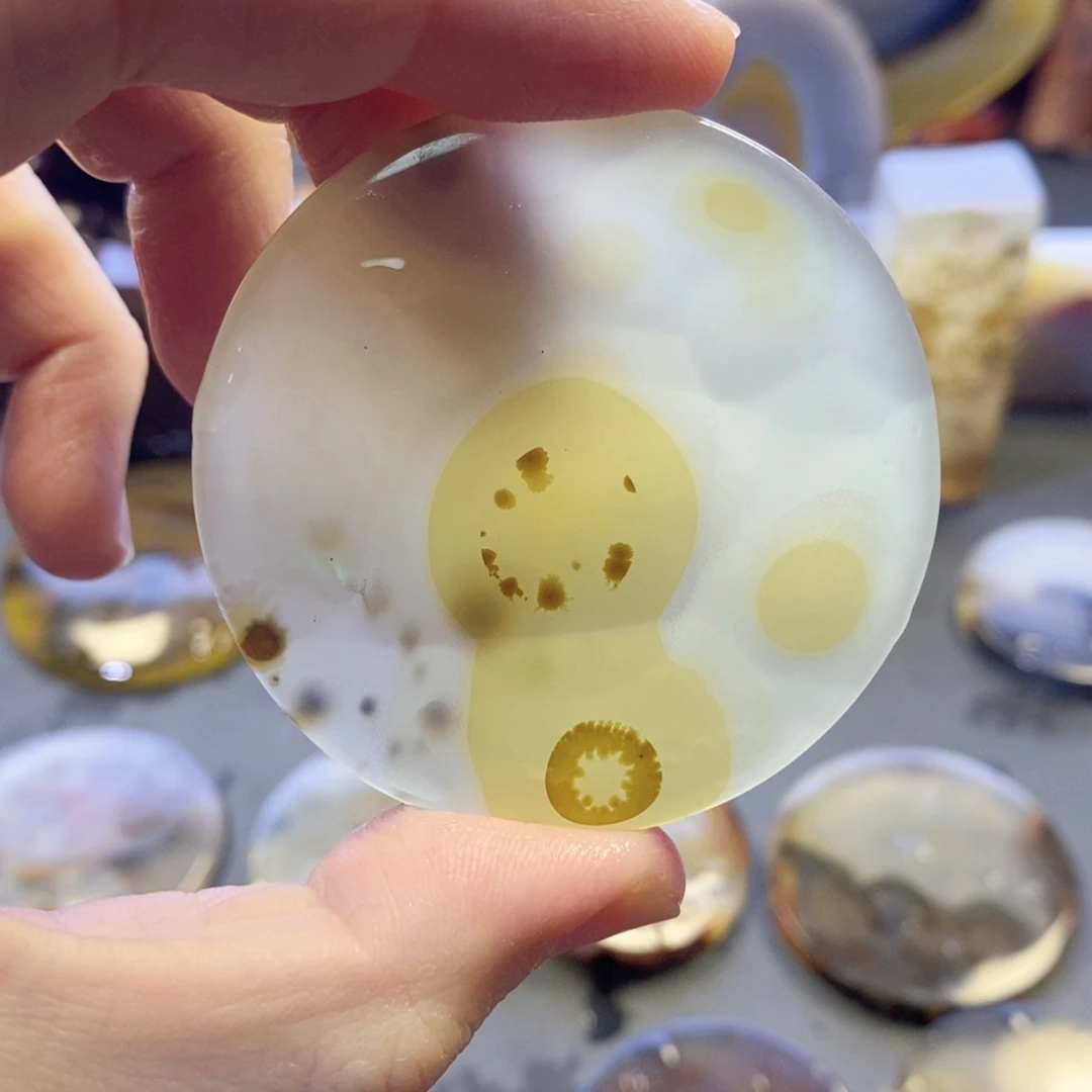 玛瑙/玉髓颈饰未镶嵌编号71