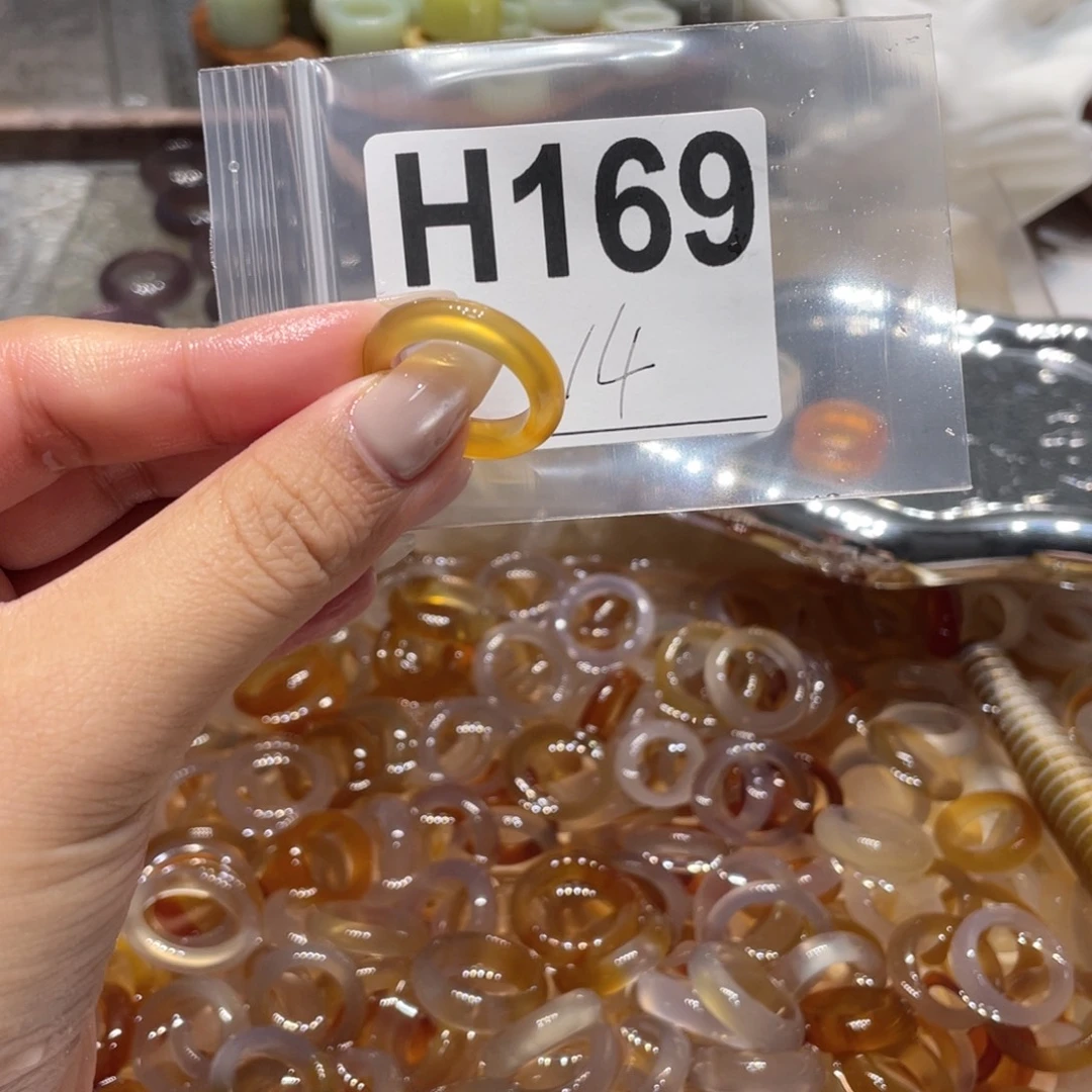 玛瑙/玉髓未镶嵌戒指169