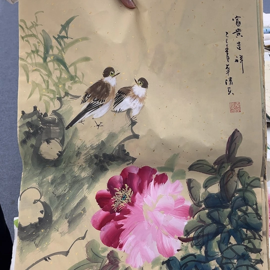 国画纯手绘作品欣赏
