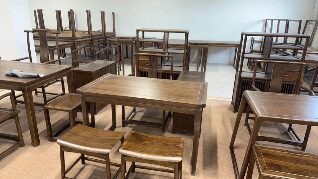 新中式实木茶桌椅组合阳台客厅小型家用功夫茶几禅意茶台