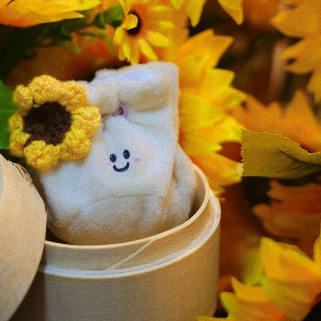 麦麦小笼链接 创意挂件