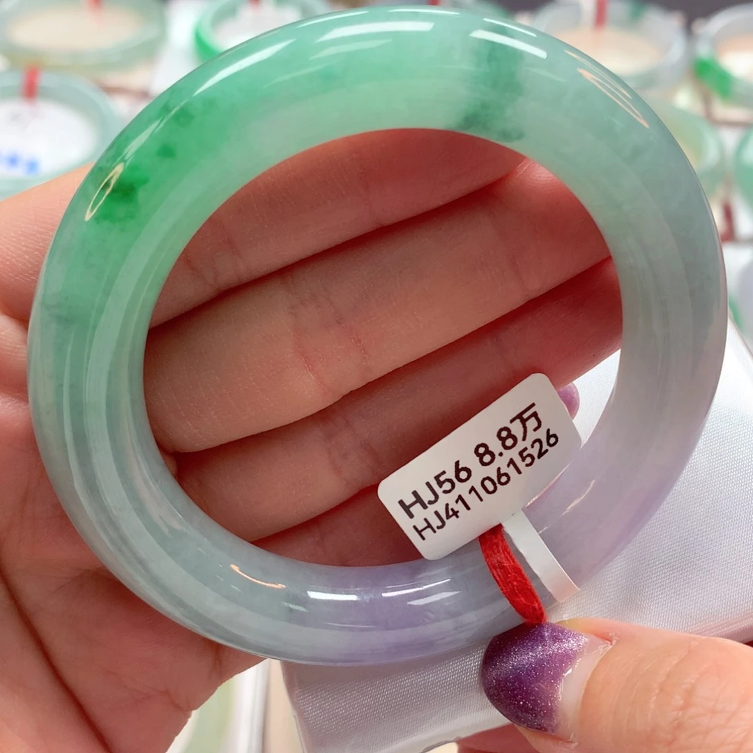 翡翠手镯（圆镯）未镶嵌32号85