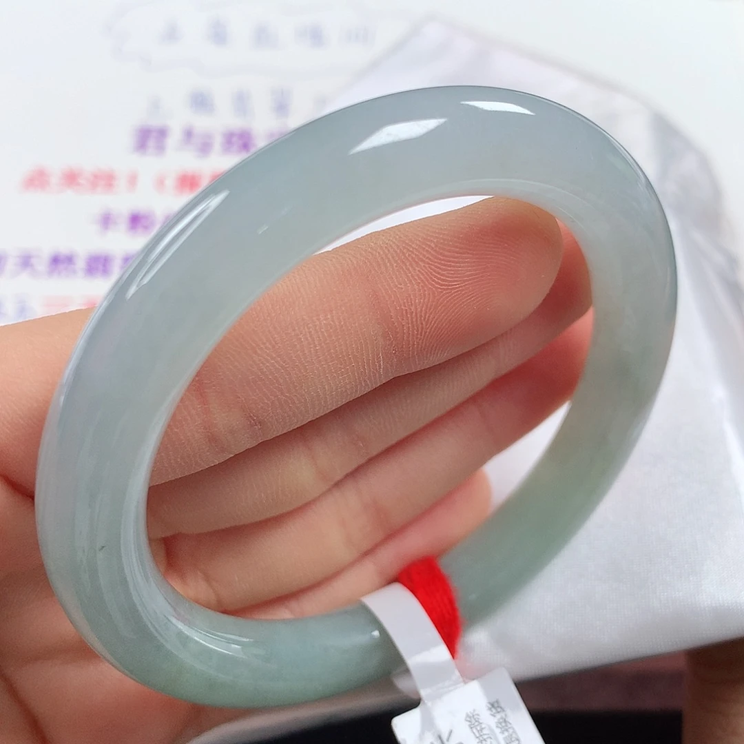 翡翠手镯未镶嵌 圆条①④⑤清仓