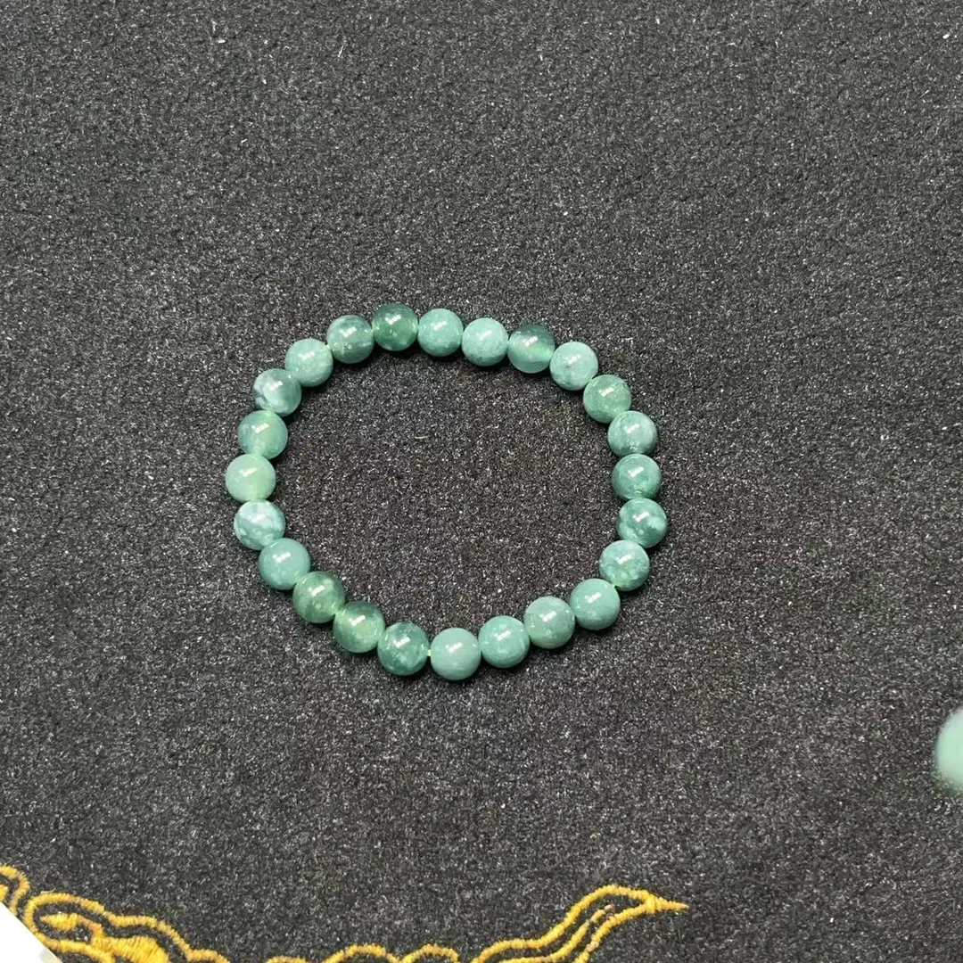 天然A货翡翠手串-f554-多样性发一