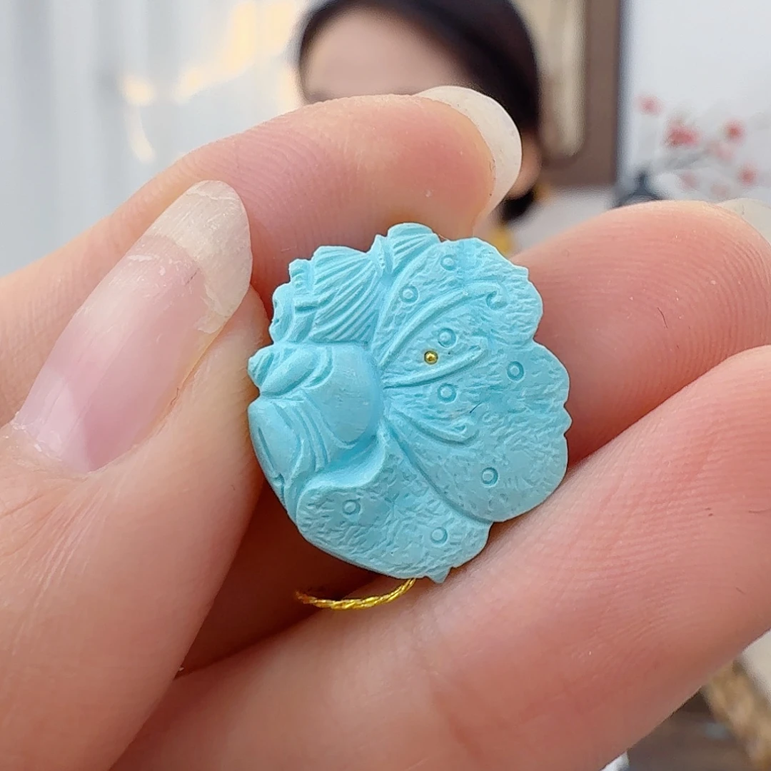 绿松石未镶嵌珠宝奇石