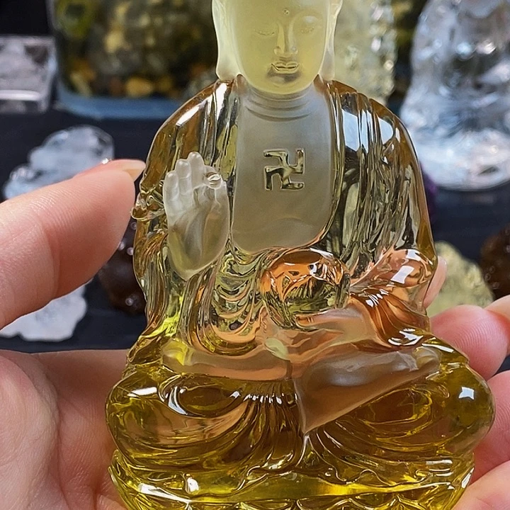 颈饰未镶嵌水晶吊坠