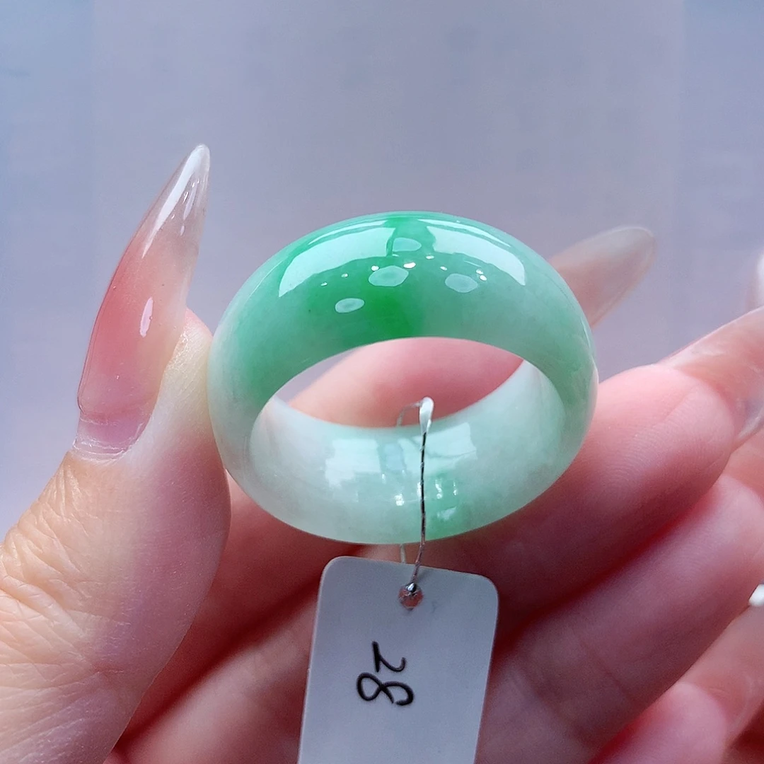 翡翠未镶嵌戒指缅甸A货