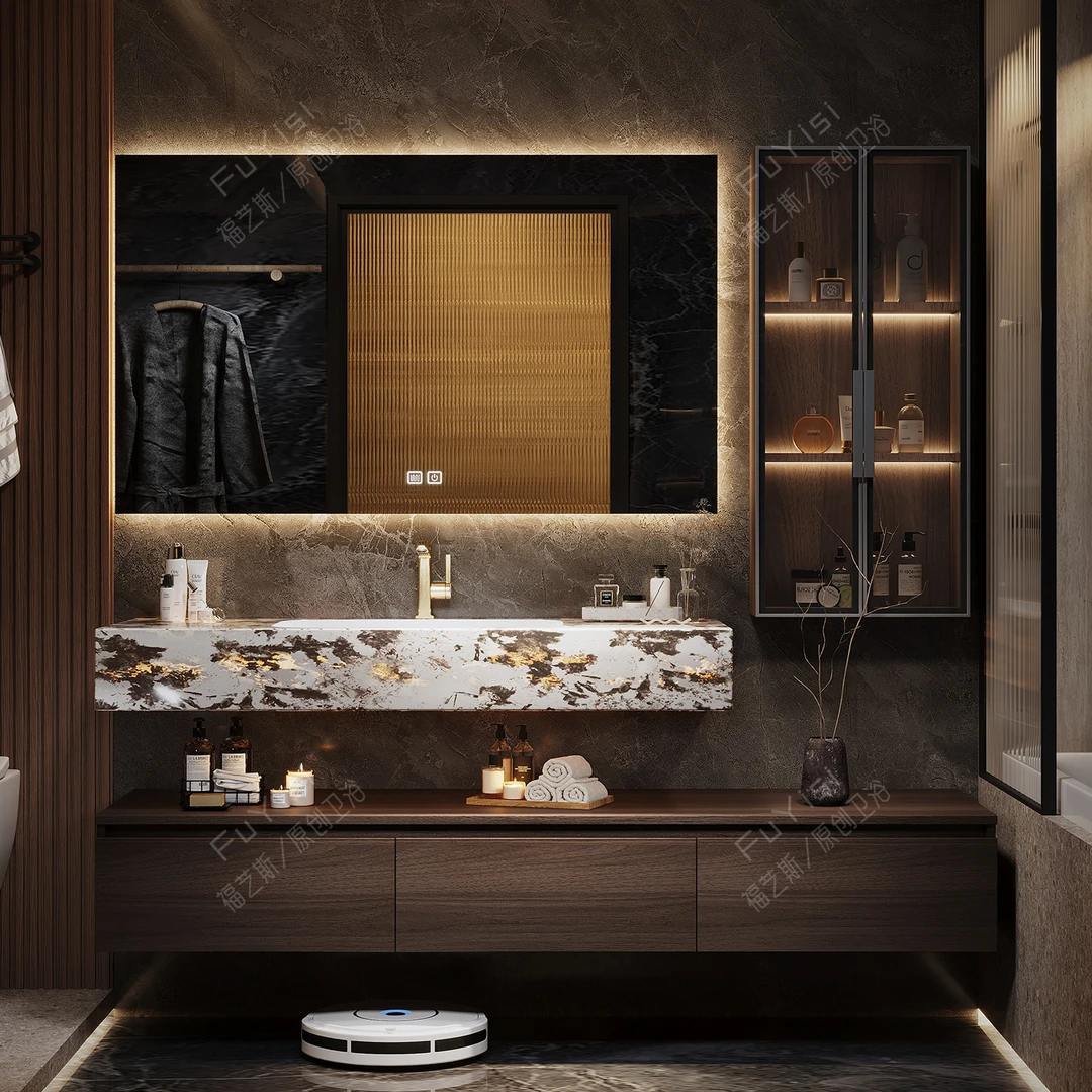 福艺斯浴室柜差价，先领券后下单差价请先联系客服确认清楚再下单