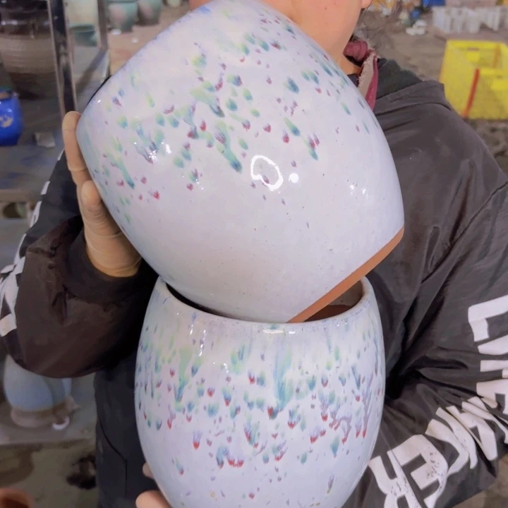 紫砂花盆 透气 口径 高度