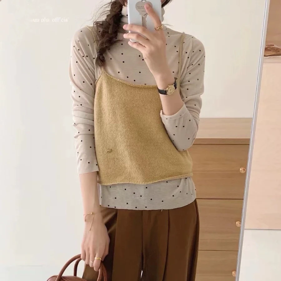 马海毛吊带背心  咻咻X2C4668