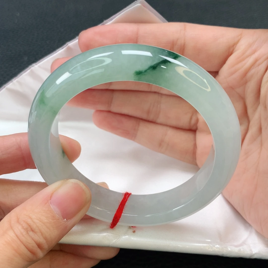 翡翠手镯未镶嵌缅甸55