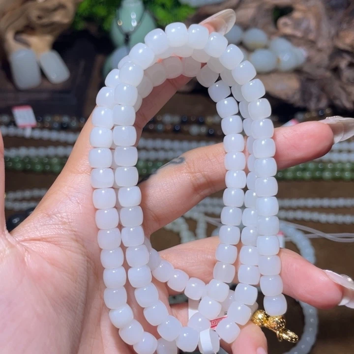 和田玉（糖玉）未镶嵌手链