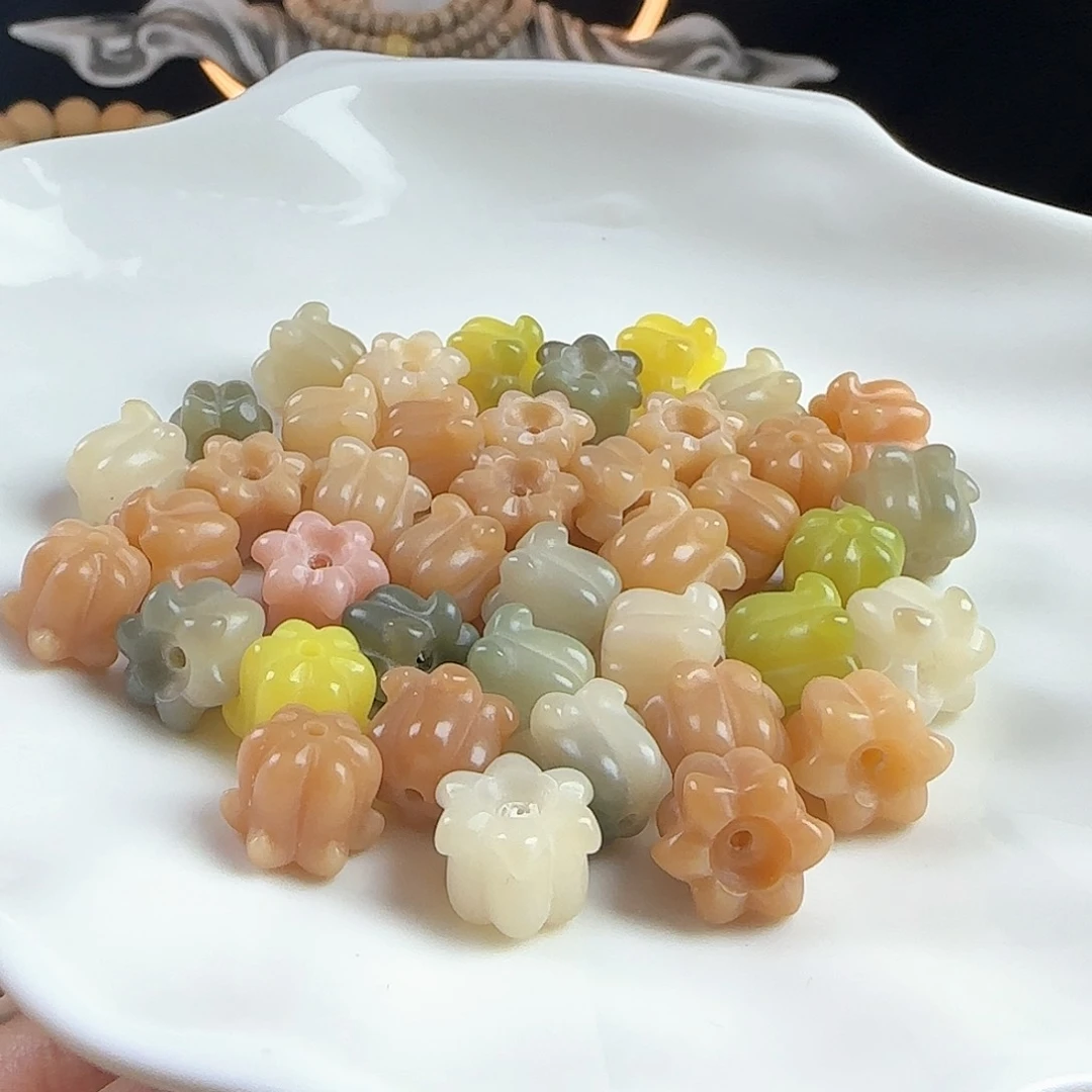菩提根/象牙果手串卡12多宝铃兰花20颗